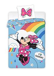 Gyerek ágynemű Minnie Mouse Rainbow