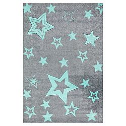 Gyerek szőnyeg STARLIGHT - grau/mint