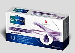 Gyntima hüvelykúp MENOPAUSA, 10 db