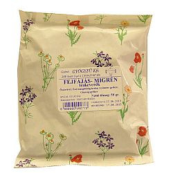Gyógyfű Fejfájás-migrén teakeverék, 50 g