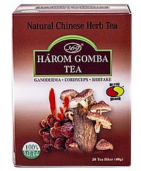 Három gomba tea filteres 20 filter, 20 filter