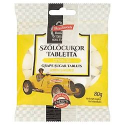 Házisweets citromízű szőlőcukor tabletta, 80 g