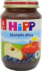 Hipp bébiétel, áfonyás alma 190 g