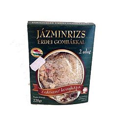 Jázminrizs erdei gombákkal 220g