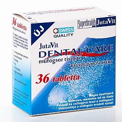 Jutavit dental care műfogsor tisztító, 36 db
