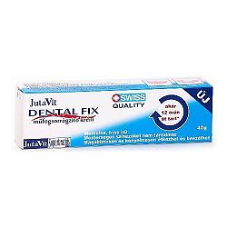 Jutavit dental fix műfogsorrögzítő krém, 40 g