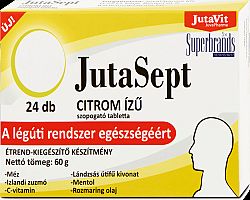 JUTAVIT JUTASEPT SZOPOGATÓ TABL. CITROM, 24 db