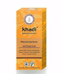 Khadi hajfesték por középszőke, 100 g
