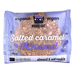 KOOKIE CAT BIO VEGÁN KEKSZ SÓS KARAMELL, 50 g