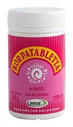 Korpatabletta alma izü 120 db