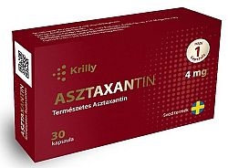 Krilly Asztaxantin 4mg, 30 db