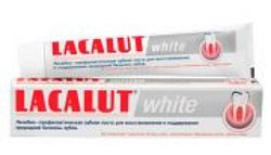 Lacalut White fogkrém, 75 ml