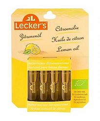 Lecker's bio Citromolaj /étkezési/, 4x2 ml