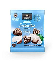 LITTLE HEARTS MÜZLI KÓKUSZ-CSOKOLÁDÉ, 50 g
