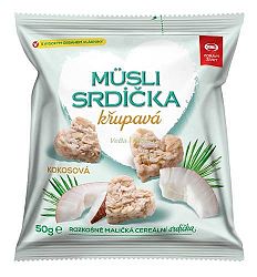 LITTLE HEARTS MÜZLI KÓKUSZOS 50g, 50 g