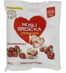 LITTLE HEARTS MÜZLI V.ÁFONYA PROTEINNEL, 50 g