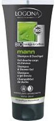 Logona mann Férfi Sampon és Tusfürdő, 200 ml