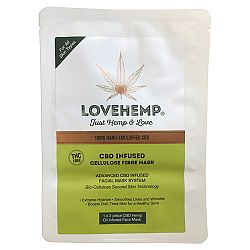 LoveHemp CBD Infused Fibre Mask 10mg, 2db