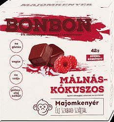 MAJOMKENYÉR BONBON MÁLNÁS-KÓKUSZOS, 42 g
