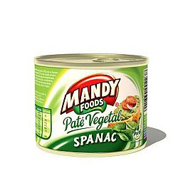 Mandy növényi pástétom, 120 g - spenótos