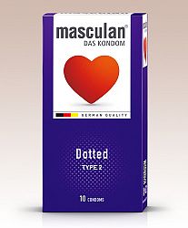 Masculan óvszer Dotted 10 db