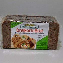 Mestemacher hárommagos rozskenyér, 500 g
