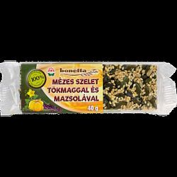 Mézes szelet tökmaggal és mazsolával, 40 g