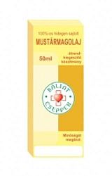 Mustármagolaj, 100%-os, hidegen sajtolt 50 ml
