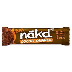 NÁKD SZELET KAKAÓS-NARANCSOS, 35 g