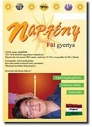 Nap-fény fülgyertya kamilla 10 db
