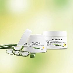 Nappali és éjszakai krém Aloe Vera,2db.