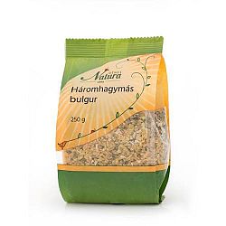 NATURA BULGUR HÁROMHAGYMÁS, 250 g