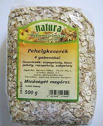 Natura pehelykeverék 4 gabonából, 1000 g