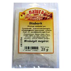 Natura Stabark növényi zselésitő por, 25 g