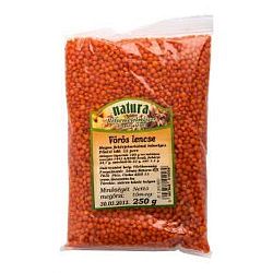 Natura vörös lencse, 250 g