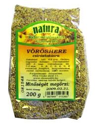 Natura vöröshere csíráztatásra, 200 g