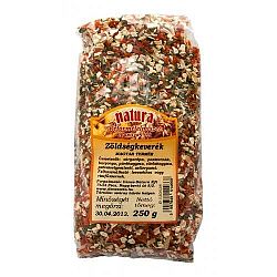 Natura zöldségkeverék, 250 g