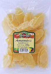 Naturfood Aszalt, kandírozott ananász, 200 g