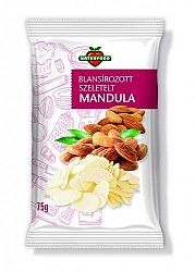 Naturfood Szeletelt mandula, 75 g