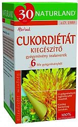 Naturland cukordiétát kiegészítő tea, 20 db