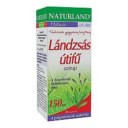 Naturland Lándzsás útifű szirup, 150 ml