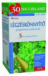 NATURLAND LÉGZÉSKÖNNYÍTŐ TEA, 20 filter
