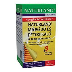 Naturland Májvédő tea filteres, 25x1,5g