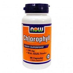 Now Chlorophyll 100 mg kapszula, 90 db