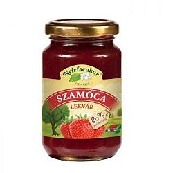 Nyírfacukor szamóca lekvár, 230 g