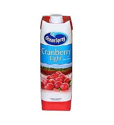 OCEAN SPRAY LIGHT TŐZEGÁFONYA ITAL, 1 L