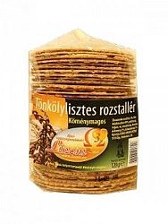 Öcsi tönkölylisztes rozst. Köményes, 120 g