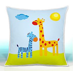 Párna - szafari zsiráf és zebra 22