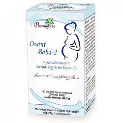 PHARMAFORTE OVANT BABA 2 TERHESVITAMIN, 60 db
