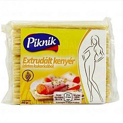 Piknik extrudált kenyér kukoricából, 80 g